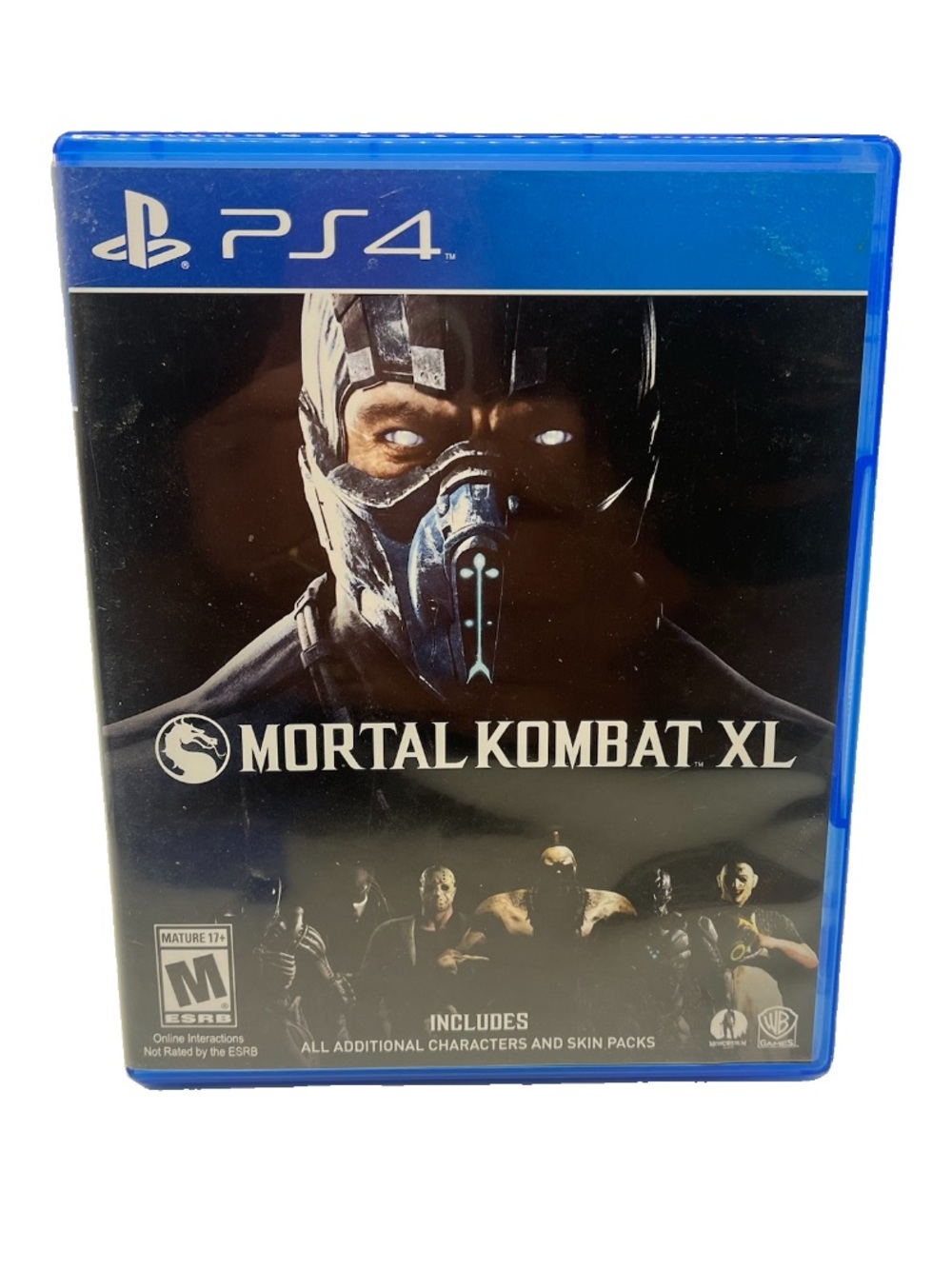 Mortal Kombat XL (Sony PlayStation 4, PS4 2016) Tested - Working - Complete